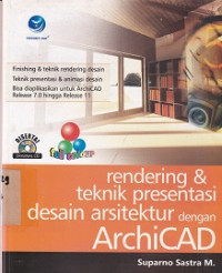Image of Rendering & teknik presentasi desain arsitektur dengan ArchiCAD